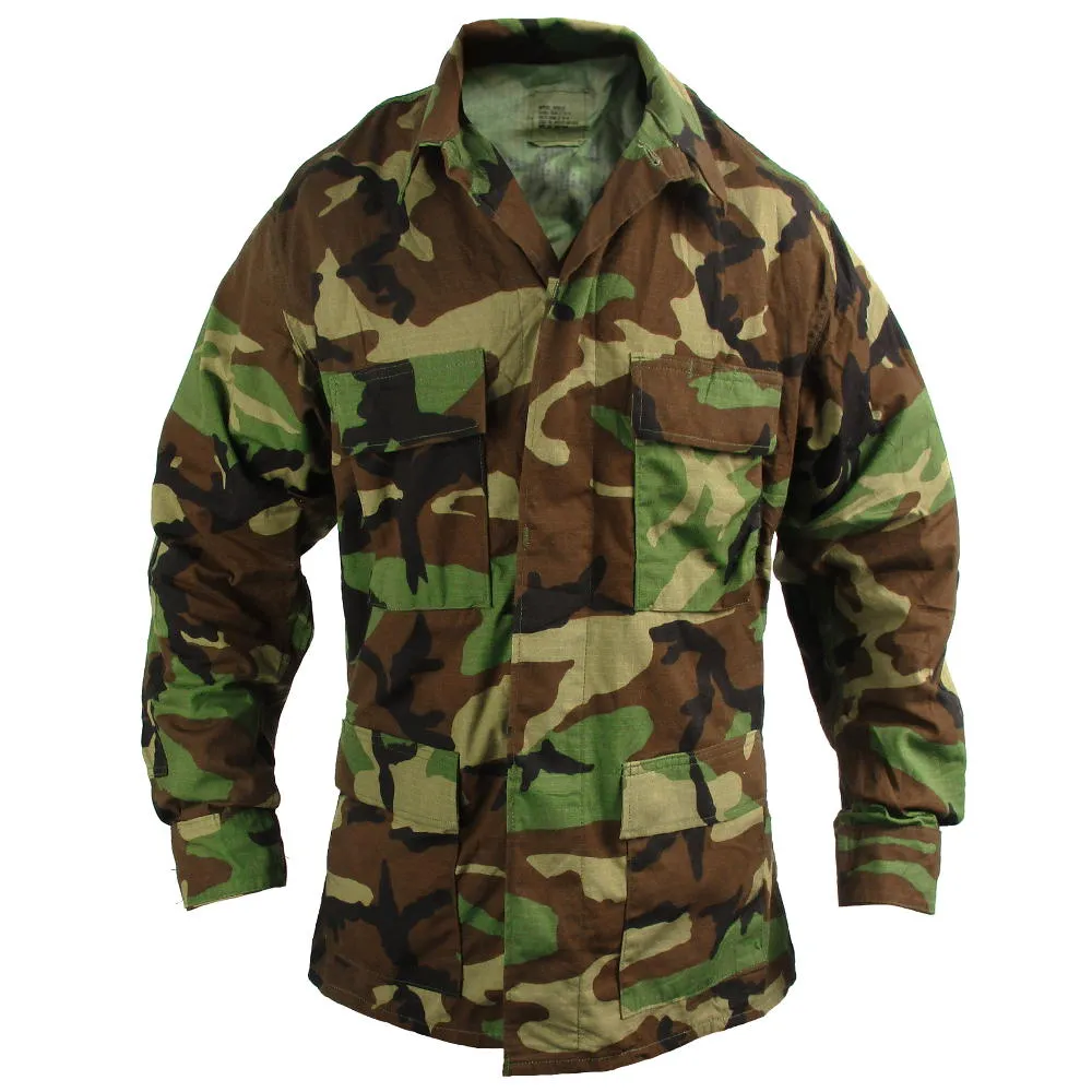 USGI Woodland Ripstop Shirt